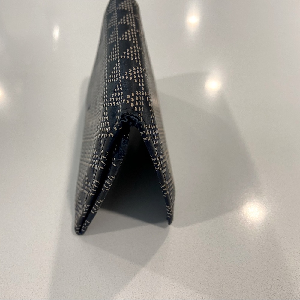 Business Card Holder Japan Traditional Craft "INDEN2501" Deer leather Used